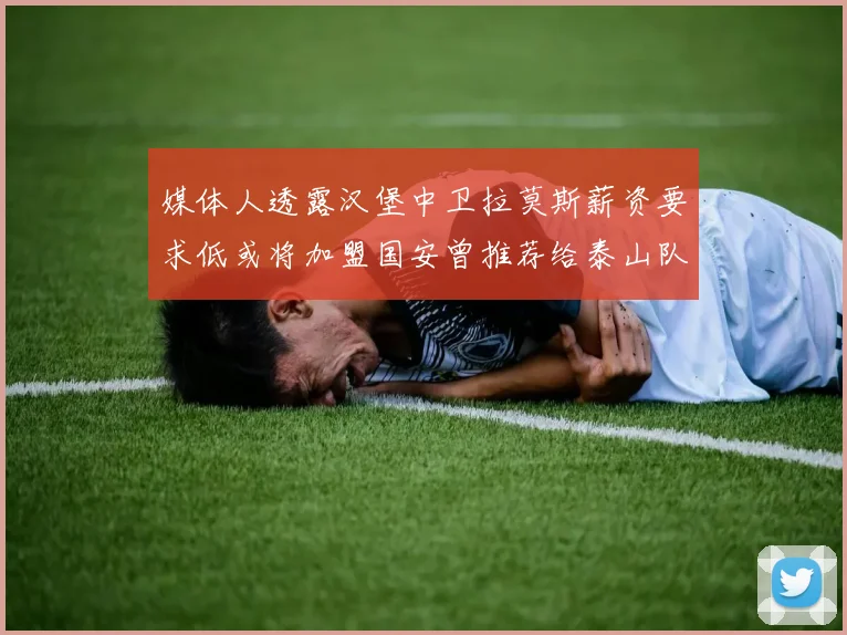 媒体人透露汉堡中卫拉莫斯薪资要求低或将加盟国安曾推荐给泰山队